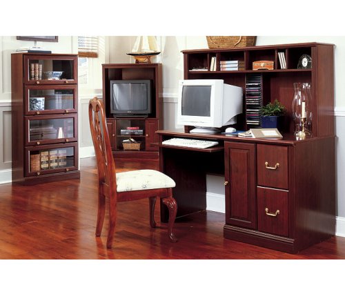 Classic Cherry Home Office Group Roanoke Collection by Sauder Office Furniture